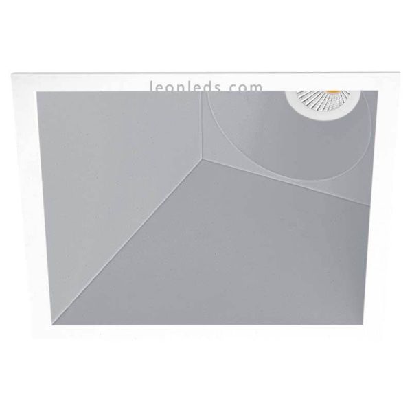 Downlight Led SWAP Square 5W Branco Laranja Ouro Cinzento Preto Square Arkos Light | Leon Iluminação LED
