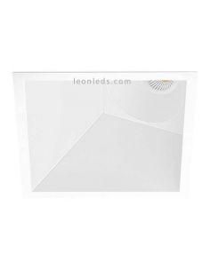 Downlight Led SWAP Cuadrado 7W Square Blanco Naranja Dorado Gris Negro Mate Empotrable corte Cuadrado Asimétrico | LeonLeds