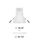 Swap Led L de 6W de ArkosLight Regulable en tono de luz desde 3000K a 1800K | LeonLeds.com