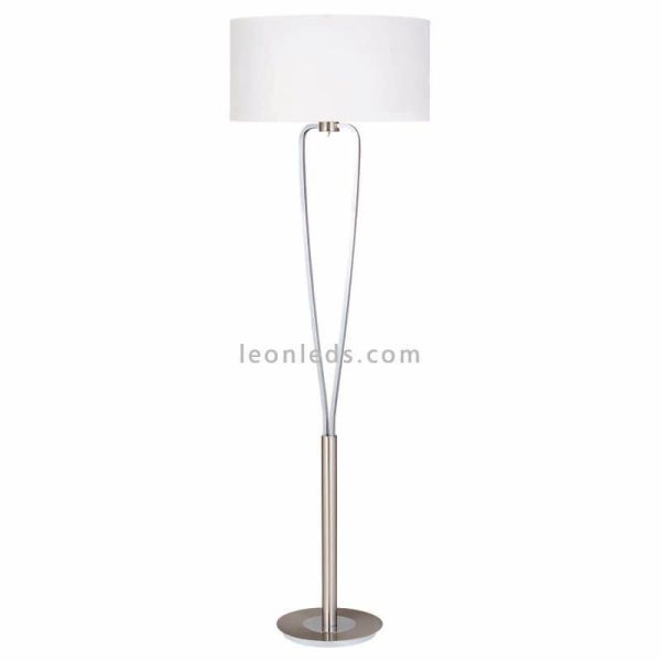 Lampadaire Nickel mat paris II Trio Lighting