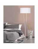 Lámpara de Pie Níquel mate Paris II Trio Lighting