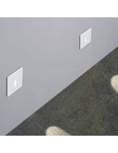 Baliza LED empotrable cuadrada