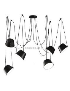 Lámpara de techo 6 luces Sento FM Iluminación