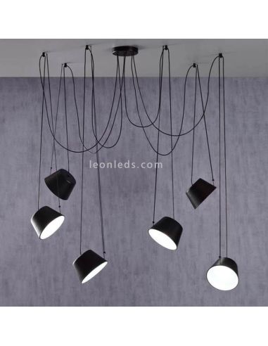 Lámpara de techo 6 Luces Sento FM Iluminación