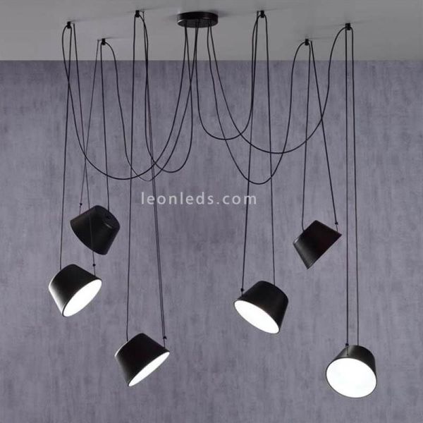 Lámpara de techo 6 Luces Sento FM Iluminación