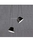 Suspension Sento abat-jour noir