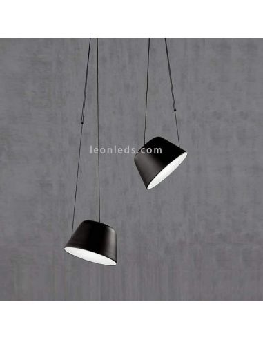 Suspension Sento abat-jour noir