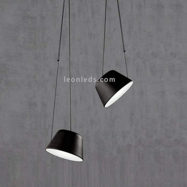 Suspension Sento abat-jour noir