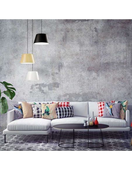 Plafonnier Sento avec interrupteur et prise