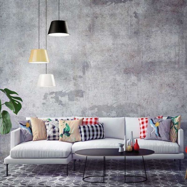 Plafonnier Sento avec interrupteur et prise