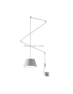 plafonnier avec interrupteur et prise