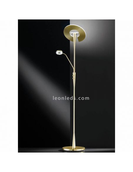 Luminária de chão Quebec Matte Bronze