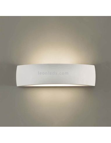 Aplique blanco mate serie Alba