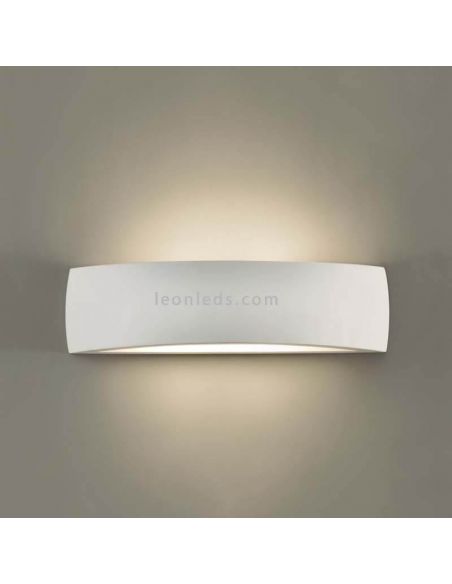 Aplique blanco mate serie Alba