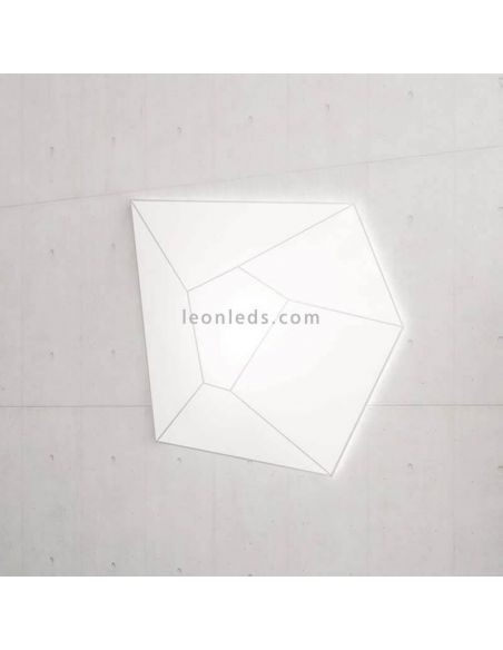 Plafón grande de estilo moderno serie Halley de Ole¡ By FM Iluminación