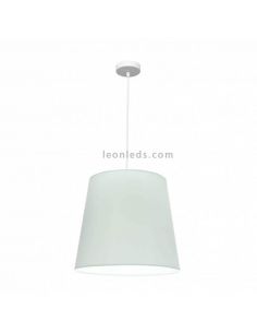 Luminária pendente verde claro 40cm Maldivas