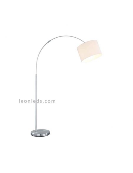 Lampadaire arc blanc série Hotel