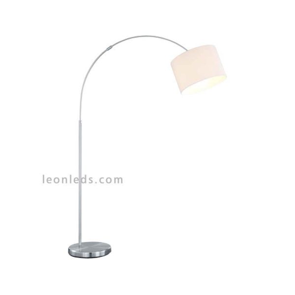 Lampadaire arc blanc série Hotel