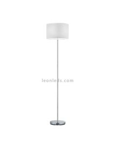 Candeeiro de chão branco da série hoteleira Trio Lighting