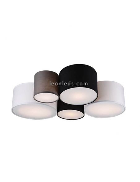 Plafon de techo salón serie Hotel de Trio Lighting | LeonLeds.com