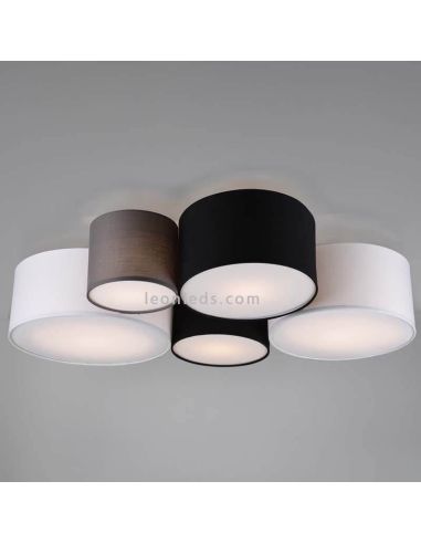 Plafon de techo para el salón seroe Hotel de Trio Lighting