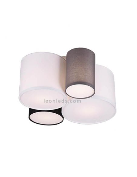 Plafón de techo textil serie Hotel de trio Lighitng