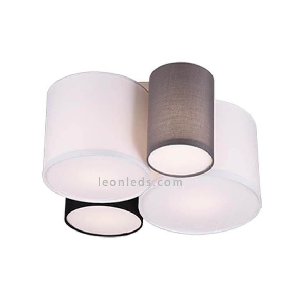 Plafón de techo textil serie Hotel de trio Lighitng