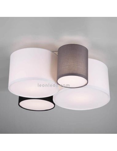 Plafón de techo textíl Hotel Trio Lighting