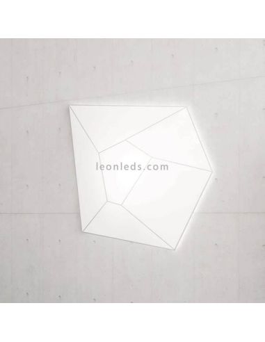 Plafon y Aplique LED moderno serie Halley Ole¡ By FM Iluminación LeonLeds.com