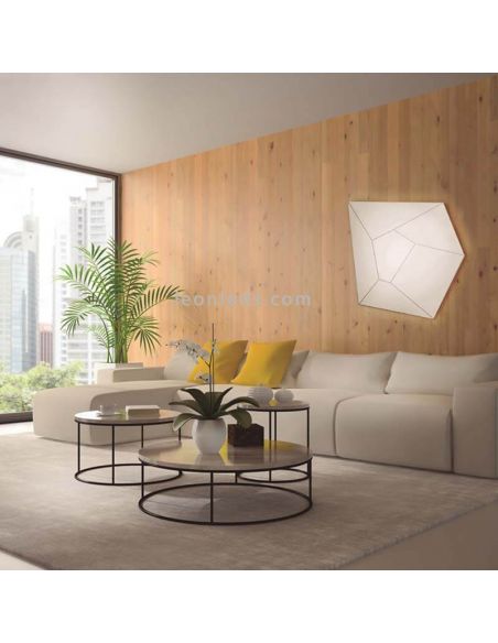 Moderna luminária de teto LED Halley Ole¡ series Por FM Iluminación LeonLeds.com