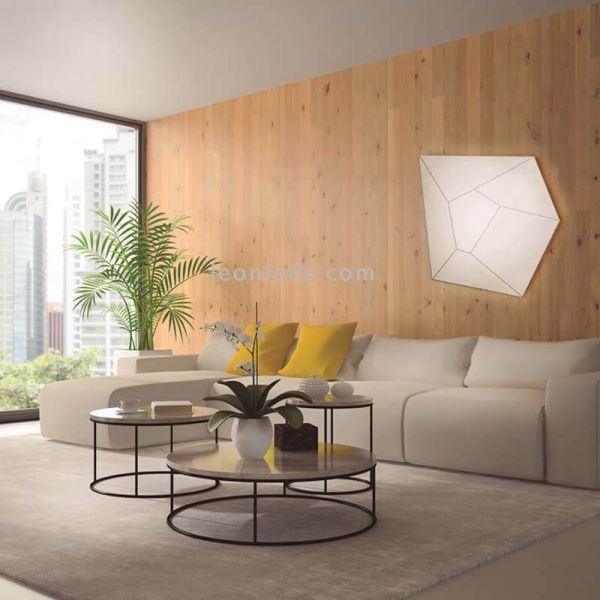 Plafon LED moderno serie Halley Ole¡ By FM Iluminación LeonLeds.com