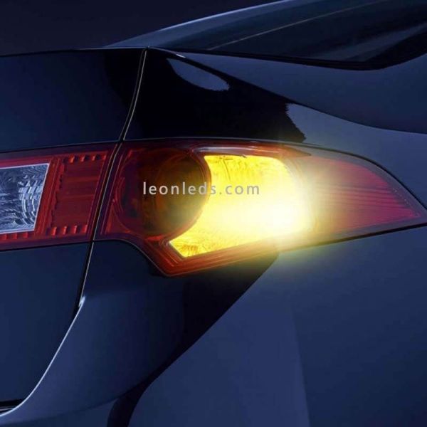 Bombillas LED ambar para intermitente con Can Bus Philips extreme ultinon | LeonLeds.com