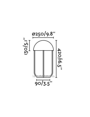 Lampe de table Jellyfish de Faro Barcelona | LeonLedlampes de table