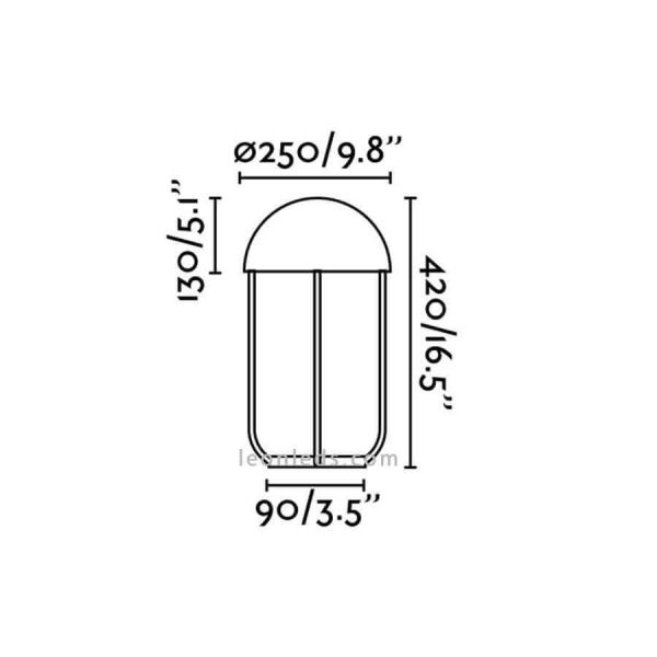 Lampe de table Jellyfish de Faro Barcelona | LeonLedlampes de table