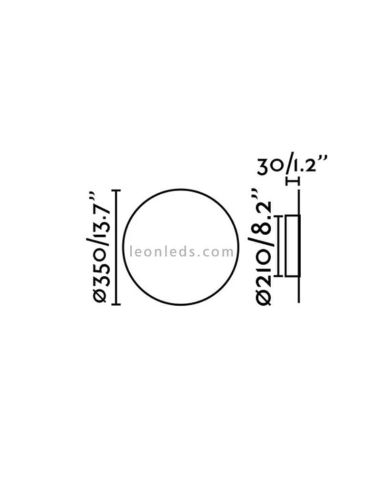Aplique pizarra original  LeonLeds.com