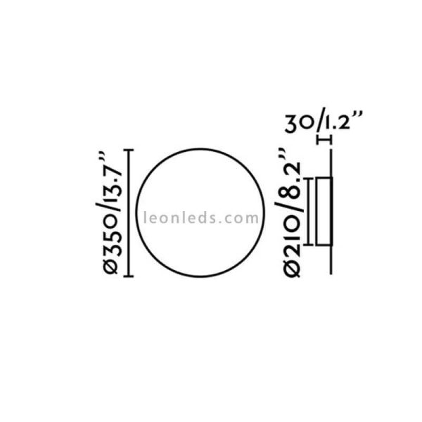 Aplique pizarra original  LeonLeds.com