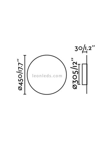 Quadro Led d eFaro Barcelona | LeonIluminação LED