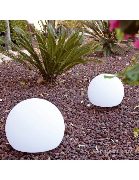 Lámpara Balda Blanca moderna de Faro Barcelona | LeonLedslamparasmodernas