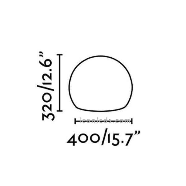 Pequena lâmpada branca | LeonLeds.com