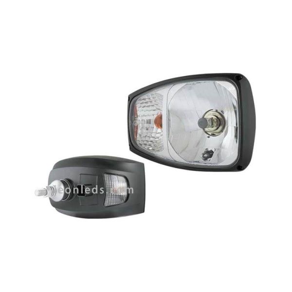 Faro Delantero halógeno 24V con soporte trasero al mejor precio| LeonLeds Iluminación