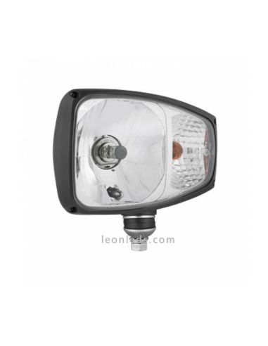 Faro Delantero halógeno 24V con soporte Inferior al mejor precio| LeonLeds Iluminación