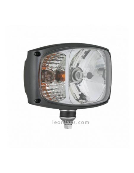 Faro Delantero halógeno 24V con soporte Inferior al mejor precio| LeonLeds Iluminación