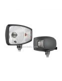 Faro Delantero Halógeno 12V con Soporte inferior, Faro Principal terex manitou caterpilar Homologado | LeonLeds