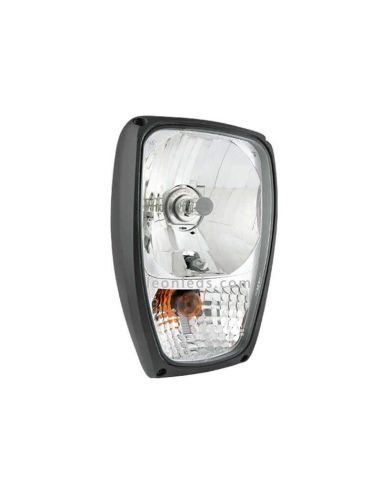 Faro Principal Wesem valido para JCB Delantero Posición Cortas Largas Intermitente Maquinaria Industrial Agricola | LeonLeds.com