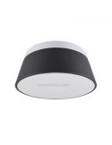 Plafón negro de techo baroness TrioLighting