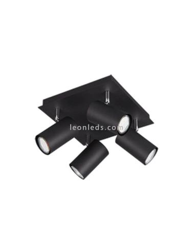 Regleta negra cuadrada