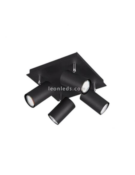 Regleta negra cuadrada