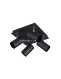 Regleta cuadrada Negra Marley Trio Lighting