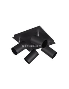 Regleta cuadrada Negra Marley Trio Lighting 2