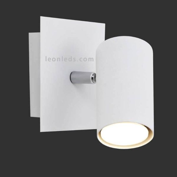 Holofote ajustável branco Marley Trio Lighting